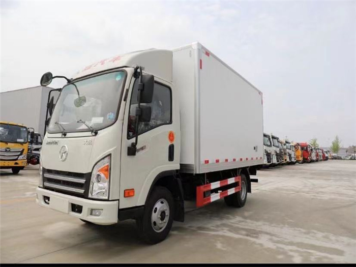 大運單排 4.2米冷藏車國六