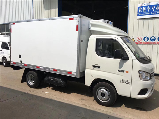 國六福田祥菱M1后雙輪冷藏車