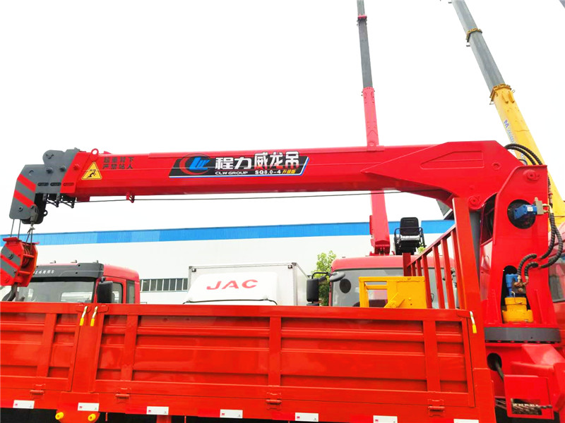 東風(fēng)天錦單橋8噸隨車吊